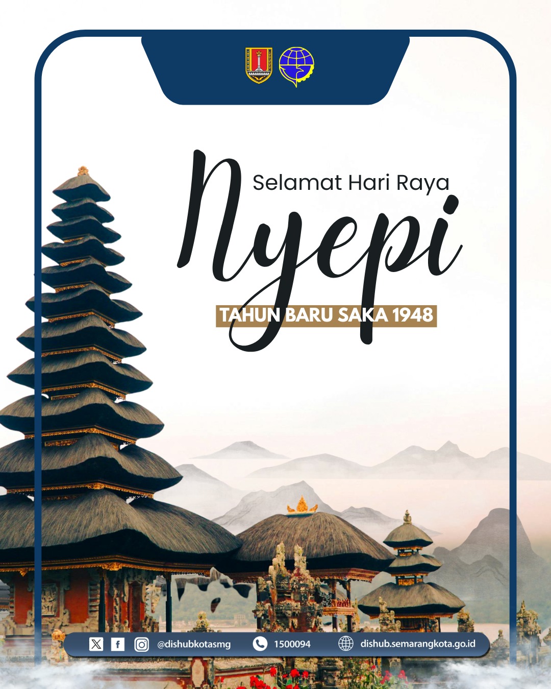 Selamat Hari Raya Nyepi Tahun Baru Saka 1948.