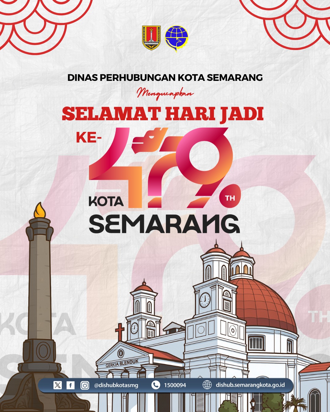 🎊 Hari Jadi ke-479 Kota Semarang: Dishub Perkuat Komitmen Mobilitas Aman dan Nyaman